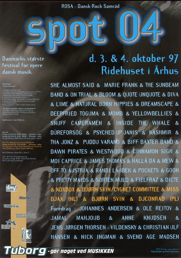 Plakat, SPOT Festival 1997