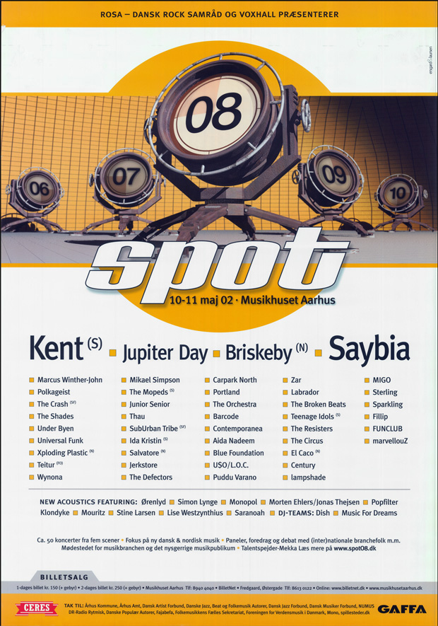 Plakat, SPOT Festival 2002